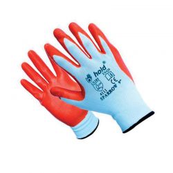 Gants de travail tricot polyester/Nitrile