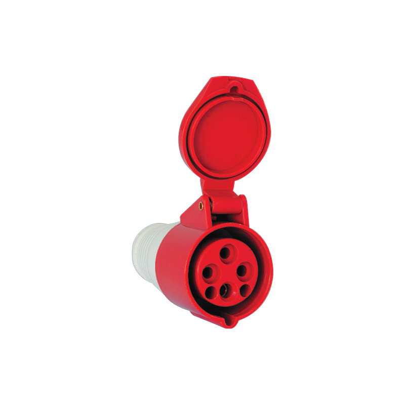 Prise Mobile Hypra IP44 32 A 380/415 V~ 3P+N+T Plast Ref 052984 A3429238
