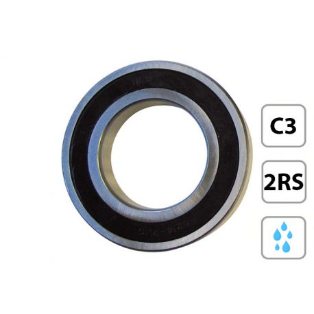 Roulement à billes 6201-2RS-C3