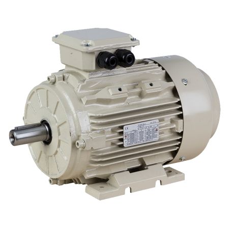 Moteur triphasé ALMO B3, 0.75KW, 3000TR/MIN, HA 80, 230/400V, IE3, Fonte