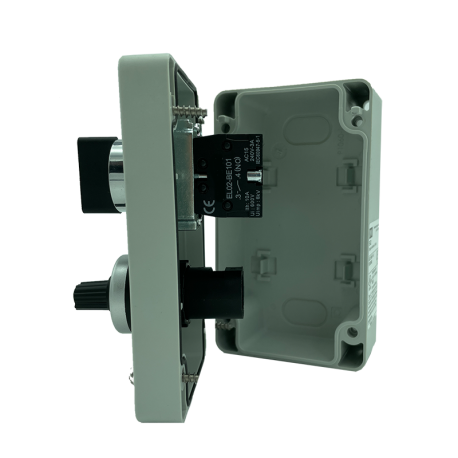 Boitier de commande déporté pour variateur de vitesse (3 pos + pot)