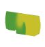 Plaque d'extrémité vert/jaune (terre) pour borne à ressort 10 mm2 type "PushFit" - IMO