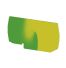 Plaque d'extrémité vert/jaune (terre) pour borne à ressort 10 mm2 type "PushFit" - IMO