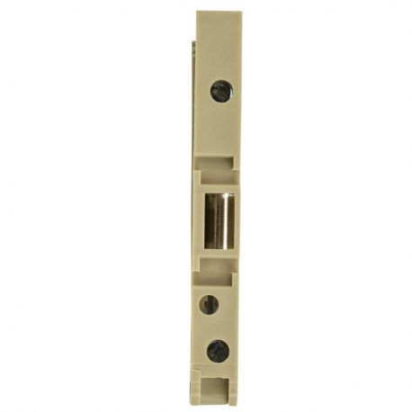 Borne de jonction avec porte-fusible à levier 4mm² - pas 6mm - beige - IMO