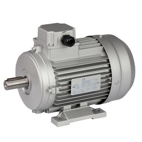 Moteur triphasé ALMO B3, 0.06KW, 1500 TR/MIN, HA 56, 230/400V, IE1, Alu