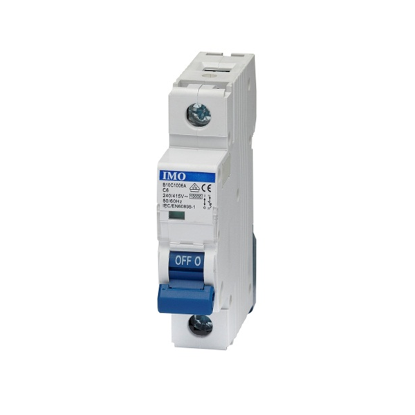 Disjoncteur Bipolaire IMO 2P – 4A, 10kA, Courbe C, à Vis