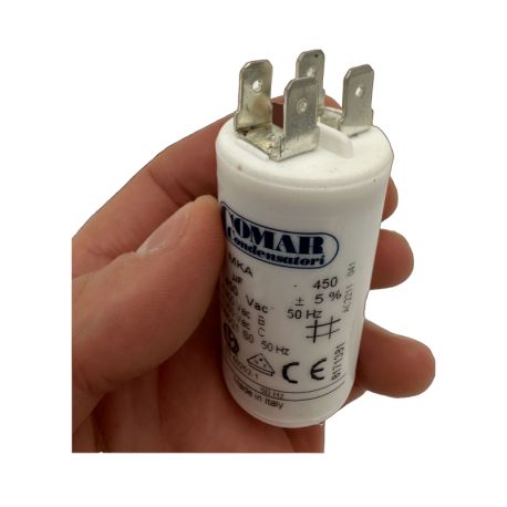 Condensateur permanent 18µF à cosses