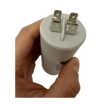 Condensateur permanent 80µF à cosses - Ø50x120mm - COMAR