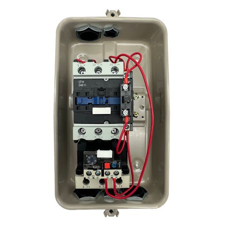 Boitier de démarrage direct moteur triphasé 380V - 30 à 40A