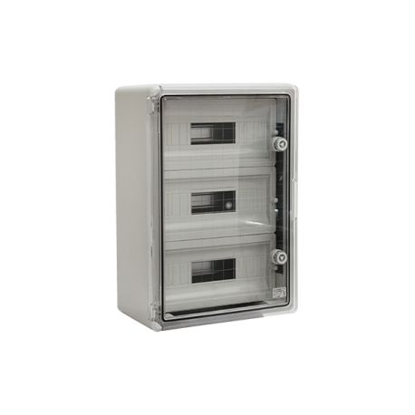 Coffret électrique de distribution modulaire en plastique IP65, 4 à 24 modules