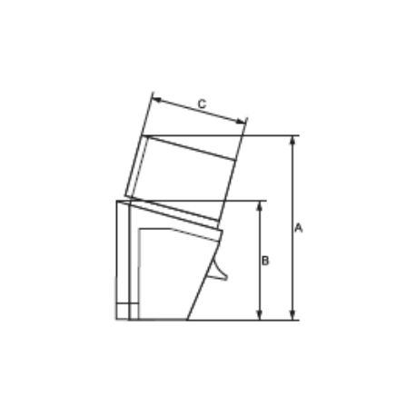 Fiche industrielle fixe 3P+N+T, IP44, 400V AC, 16A à 32A, type HYPRA