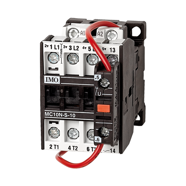 Contacteur de puissance tripolaire LC1K pour la commande de moteurs Intensité 9A 230V Contacteur de puissance tripolaire LC1K pour la commande de moteurs Intensité 9A 230V