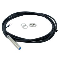 Capteur de proximité inductif inox M8 câble 2m - 24VDC - PNP - NO - Sn 1,5mm - IP67 - IMO