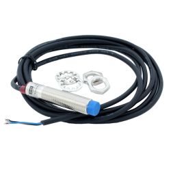 Détecteur inductif non-noyable M12 câble 2m - 24VDC - PNP - NO - Sn 4mm - IP67 - IMO