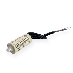 Condensateur permanent 1µF à câble - Ø25x50mm - DUCATI