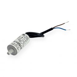 Condensateur permanent 3µF à câble - Ø25x49mm - DUCATI