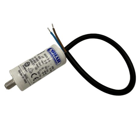 Condensateur permanent 3,5µF à câble - Ø25x56mm - COMAR Condensateur permanent 3,5µF à câble - Ø25x56mm - COMAR