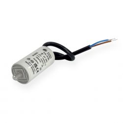 Condensateur permanent 7µF à câble - Ø30x56mm - DUCATI