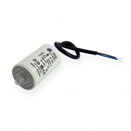Condensateur permanent 8µF à câble - Ø36x58mm - DUCATI