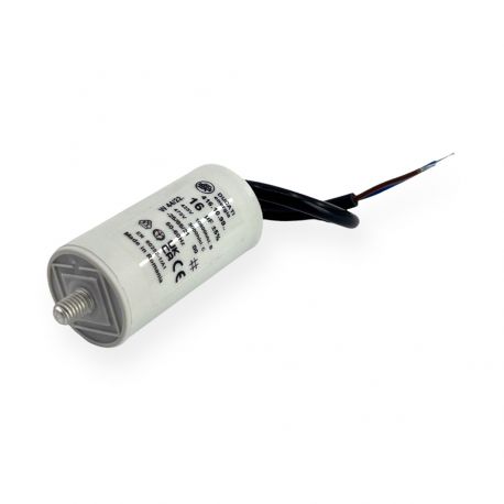 Condensateur permanent 16µF à câble - Ø36x70mm - DUCATI