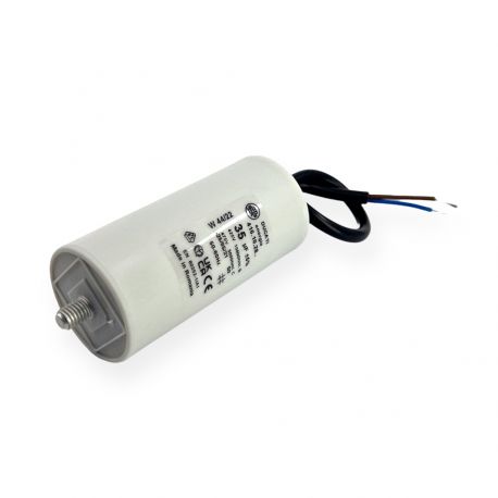 Condensateur permanent 35µF à câble - Ø45x92mm - DUCATI