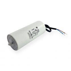 Condensateur permanent 60µF à câble - Ø50x117mm - DUCATI
