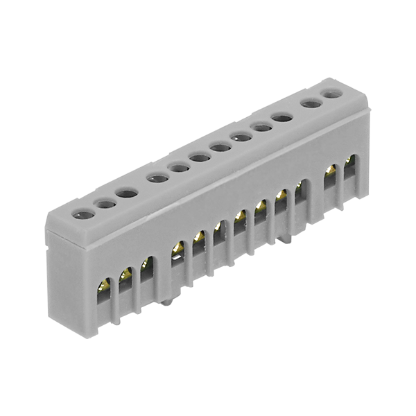 Lot De 6 Borniers électriques 100A 1000V - Laiton Avec Coque ABS, Pour Fils 2,5 à 16mm²