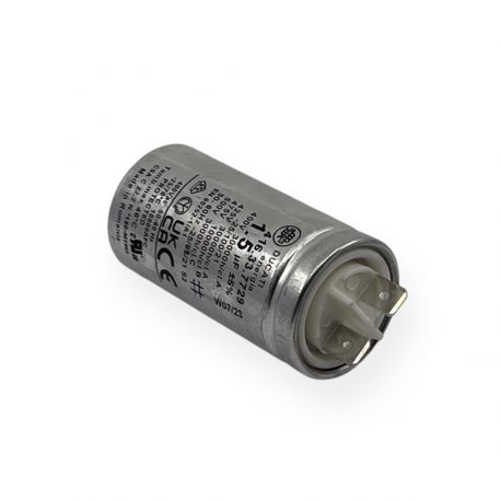 Condensateur permanent aluminium 1,5µF à cosses faston simple - Ø30x60mm - DUCATI