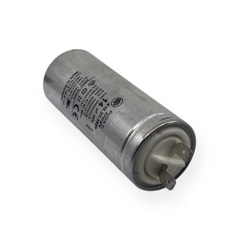 Condensateur permanent aluminium 14µF à cosses faston simple - Ø40x98mm - DUCATI