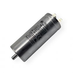 Condensateur permanent aluminium 18µF à cosses faston simple - Ø40x98mm - DUCATI