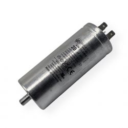 Condensateur permanent aluminium 20µF à cosses faston double - Ø40x98mm - DUCATI