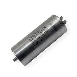 Condensateur permanent aluminium 40µF à cosses faston double - Ø50x122mm - DUCATI