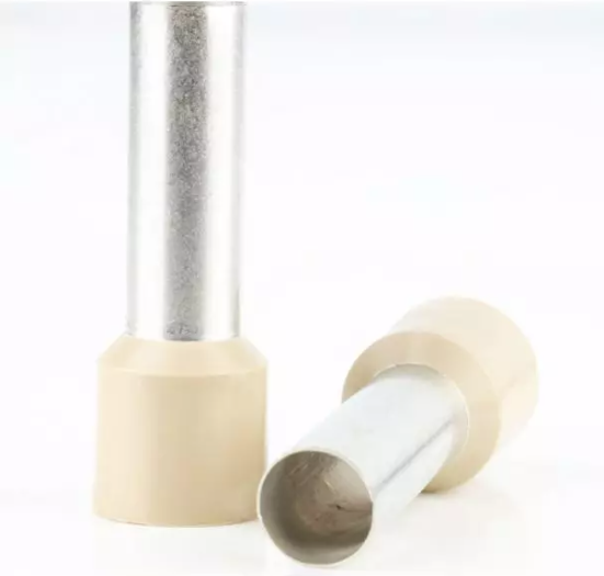Embout de câblage simple - 16mm² - Blanc - Sachet de 100 pièces