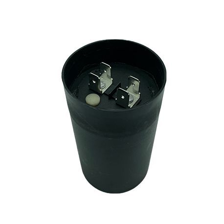 Condensateur de démarrage 53-64µF à cosses faston 6.3, fond plat - Ø46x84mm - DUCATI