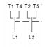 Boite un bouton - commutateur rotatif 20A, 2 pôles, 3 positions, centre off (1-0-2)