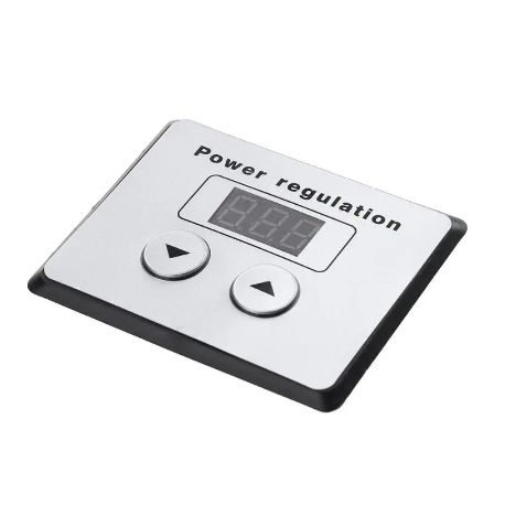 Régulateur de tension 4000W, 220V AC avec écran et bouton de réglage