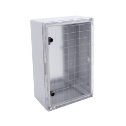 Armoire électrique en plastique ABS, IP65, porte transparente