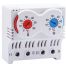 Thermostat d'armoire électrique - contact 1NO+1NC - Plage de température 0°C à 60°C