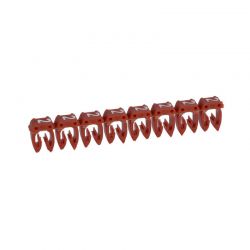 Boite de 512 repères CME 2 pour fils 1.5mm² à 2.5mm² - marquage chiffre 2 rouge