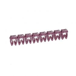 Boite de 512 repères CME 2 pour fils 1.5mm² à 2.5mm² - marquage chiffre 7 violet