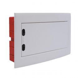 Coffret de distribution encastrable sur placo 273x440x85mm IP40 - 1 rangée de 18 modules