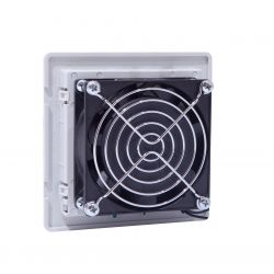 Ventilateur d'armoire électrique 230V avec grille 110X110 - débit d'air 34m3/h | 43m3/h