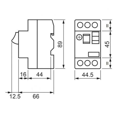 Disjoncteur moteur magnéto-thermique 20 à 25A - TM2-E22