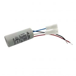 416214225 Condensateur à double capacité 2+3,7µF 425V~ 30000h/cl.A - Ø30x70mm - Fond Plat