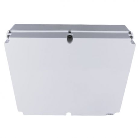 Boite de dérivation étanche IP67 400x480x140mm, avec couvercle opaque, bords lisses