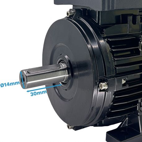 Moteur Électrique Monophasé 220V 0.37kW 3000Tr/min B3 2MLE711 Double Condensateur - CEMER