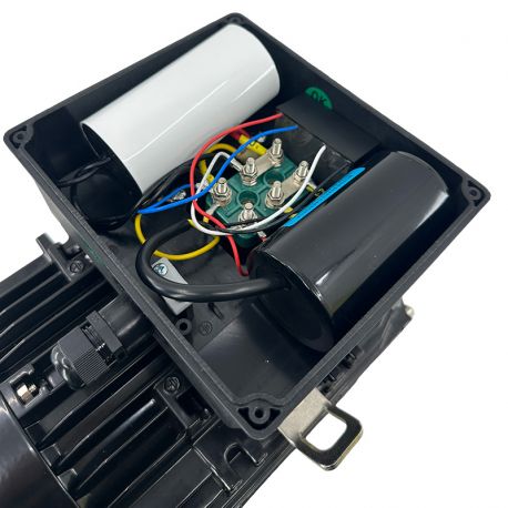 Moteur Électrique Monophasé 220V 2.2kW 1500Tr/min B14 4MLE100L1 Double Condensateur - CEMER