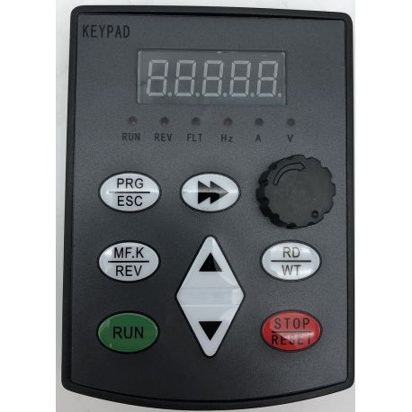 Variateur de vitesse mono/tri pour moteur triphasé 0,75kW 220/380V 4A IP20 - Alimentation 220V