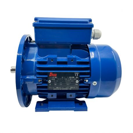 Moteur monophasé B35, 2.2 KW, 3000 TR/MIN, HA 80, 230V,Alu - Carcasse réduite