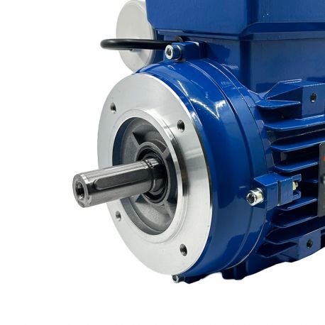 Moteur monophasé B14, 2.2 KW, 3000 TR/MIN, HA 80, 230V,Alu - Carcasse réduite